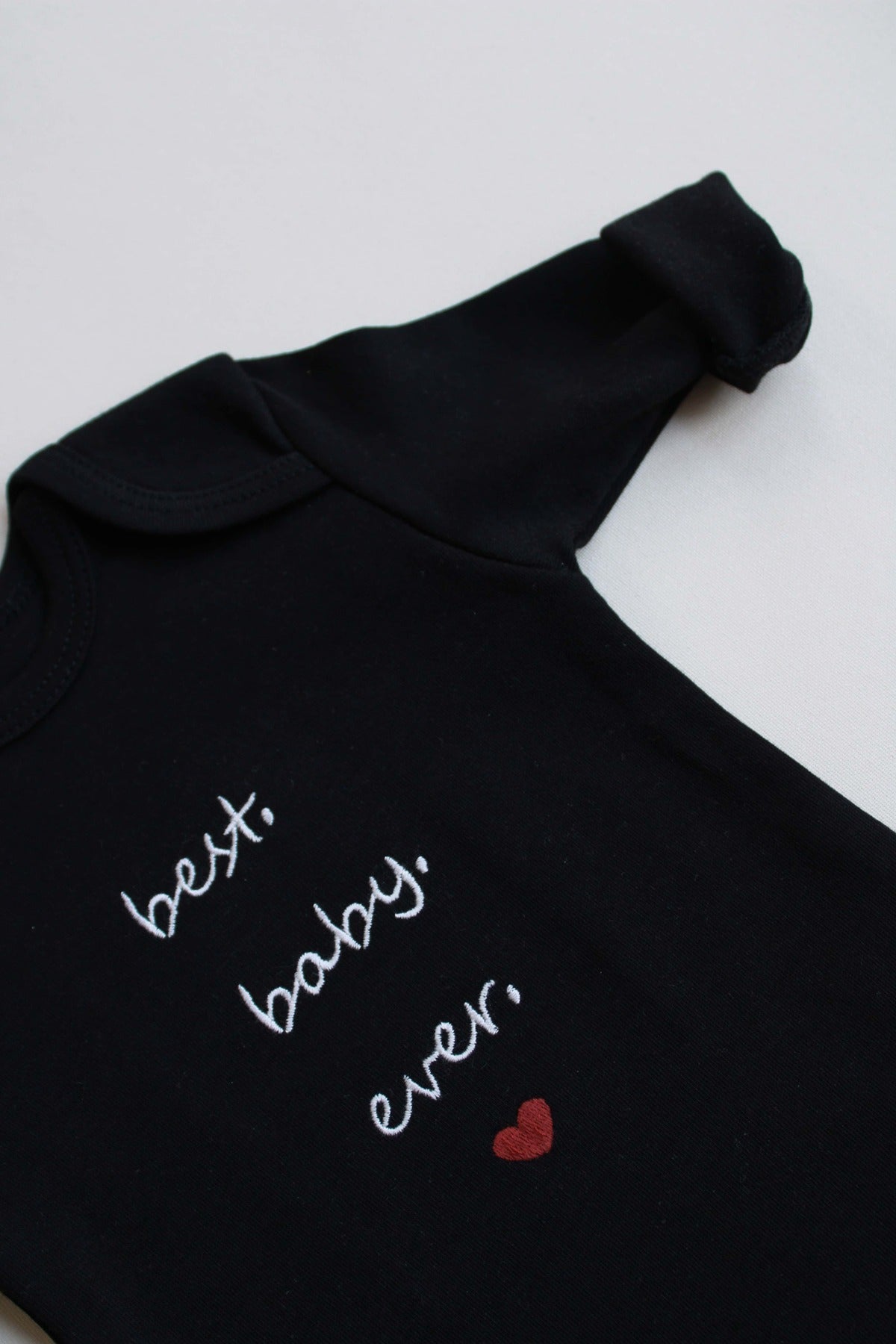 Baby Long Sleeve Bodysuit – 3 Pack (Best Baby, Love you Mommy Daddy)