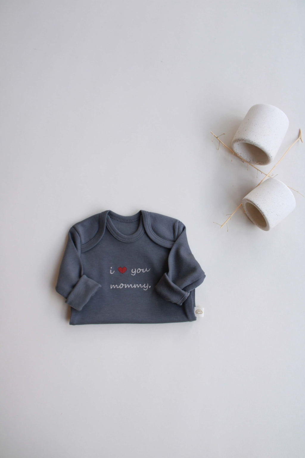 Baby Long Sleeve Bodysuit – 3 Pack (Best Baby, Love you Mommy Daddy)