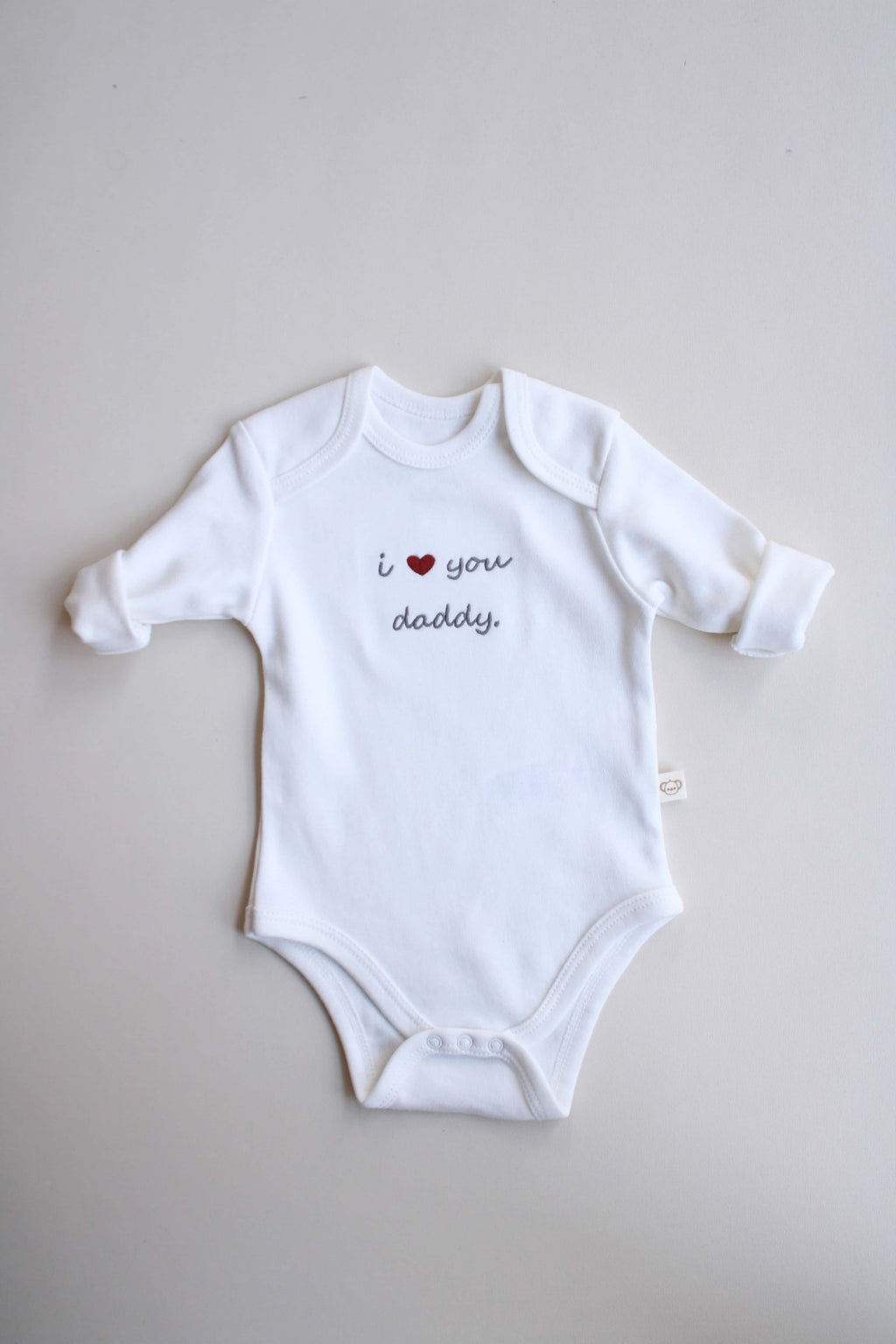 Baby Long Sleeve Bodysuit – 3 Pack (Best Baby, Love you Mommy Daddy)