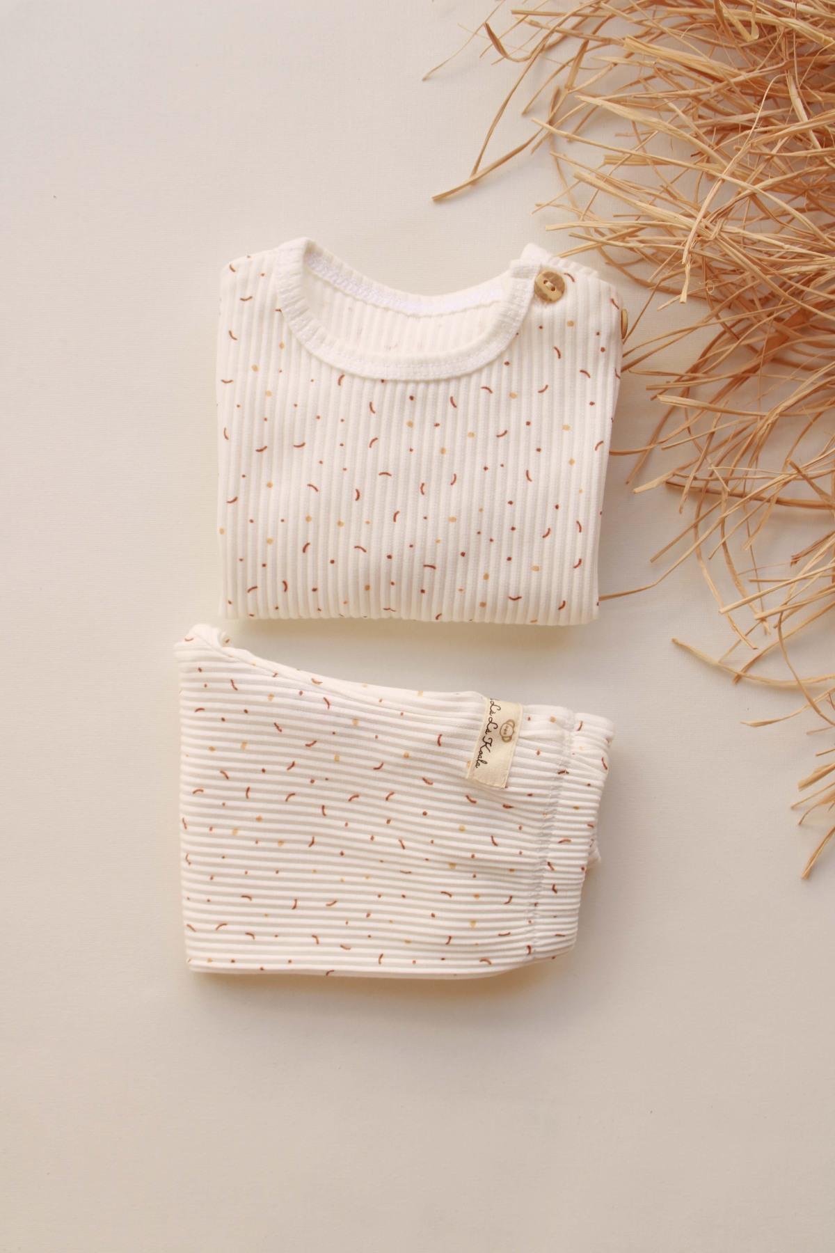 Ribbed Top & Leggings Set (Colorful)