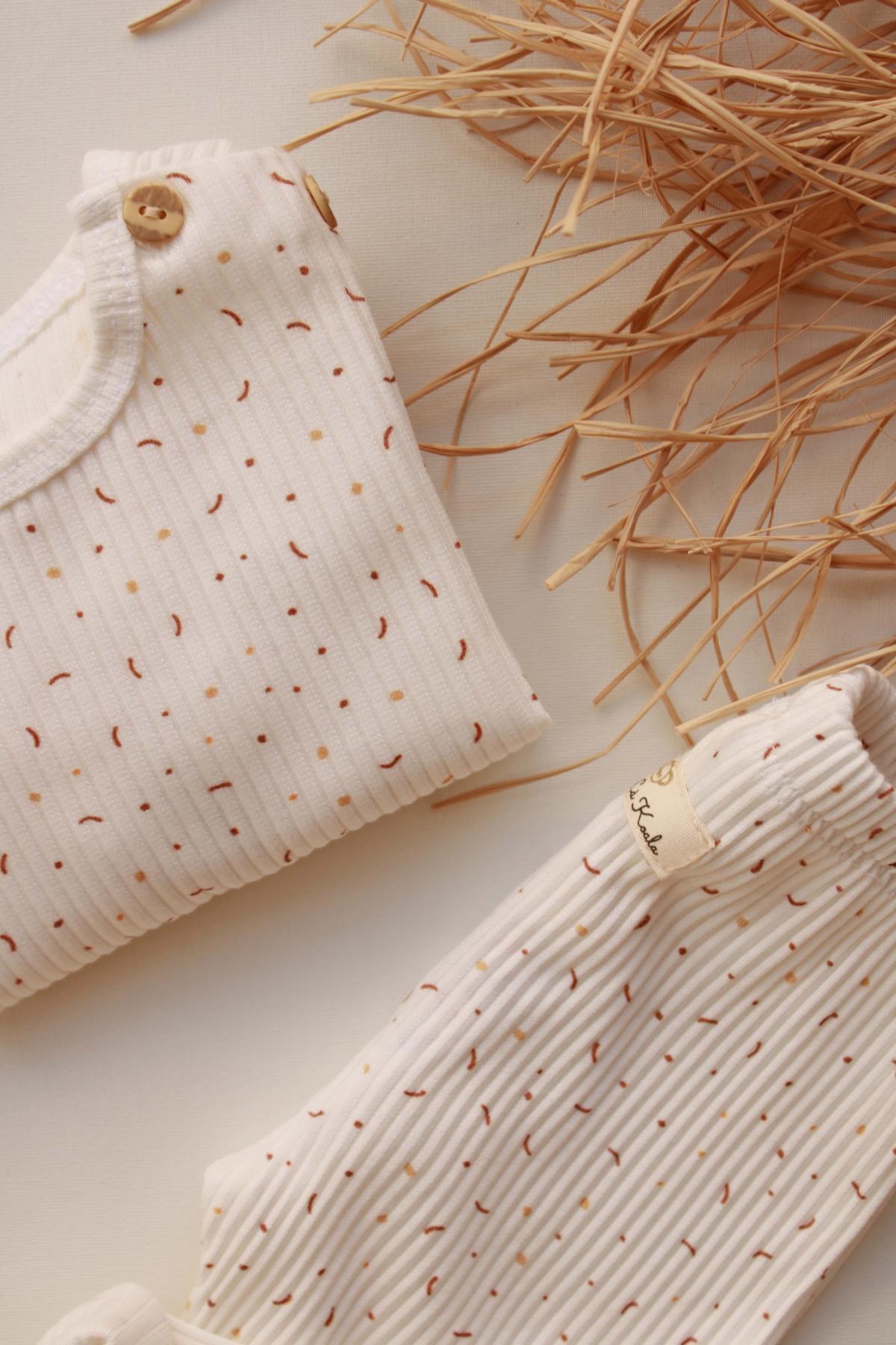 Ribbed Top & Leggings Set (Colorful)