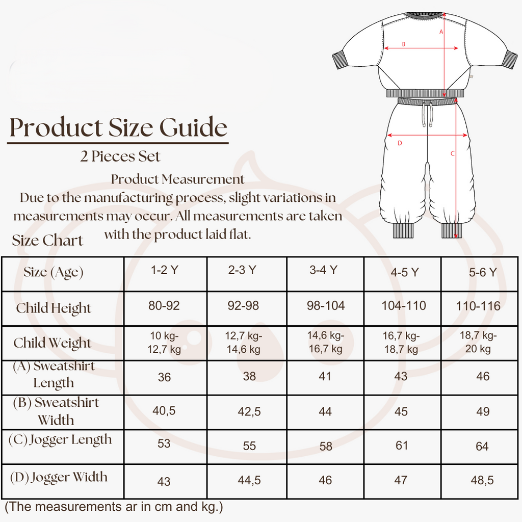 Brown Sweat & Jogger Set