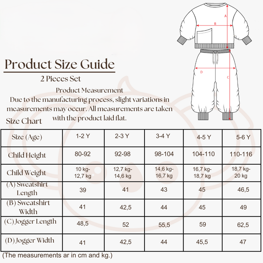 Yellow Sweat & Jogger Set