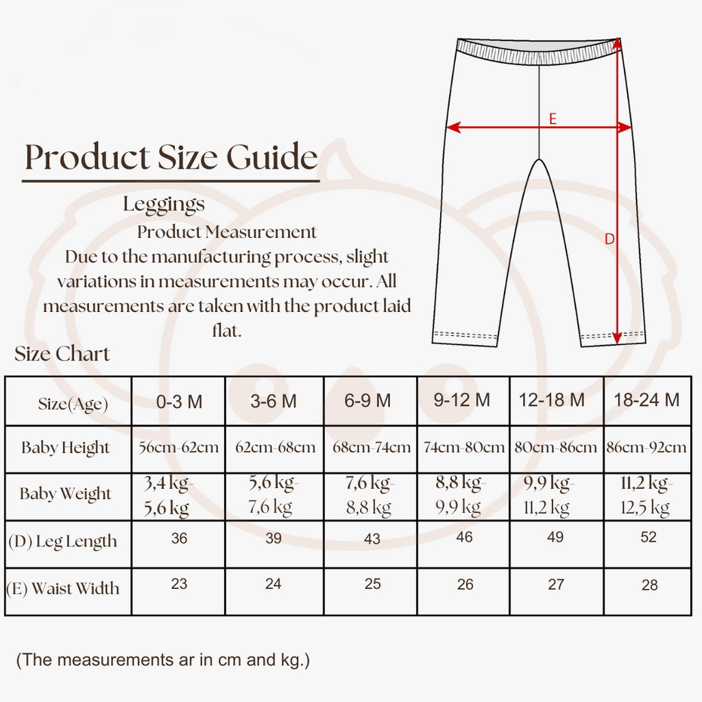 Baby Cotton Pants – 3 Pack