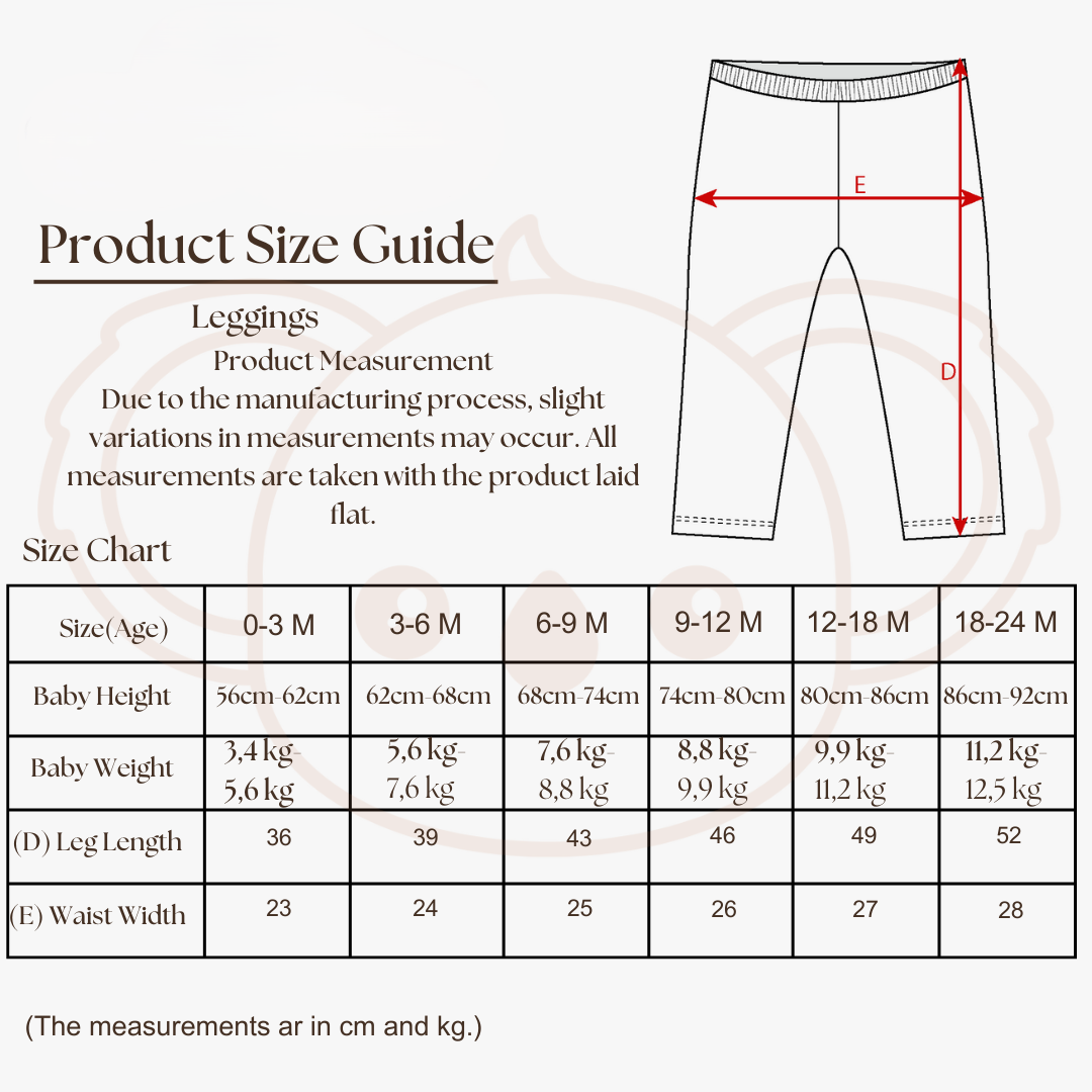 Baby Cotton Pants – 3 Pack