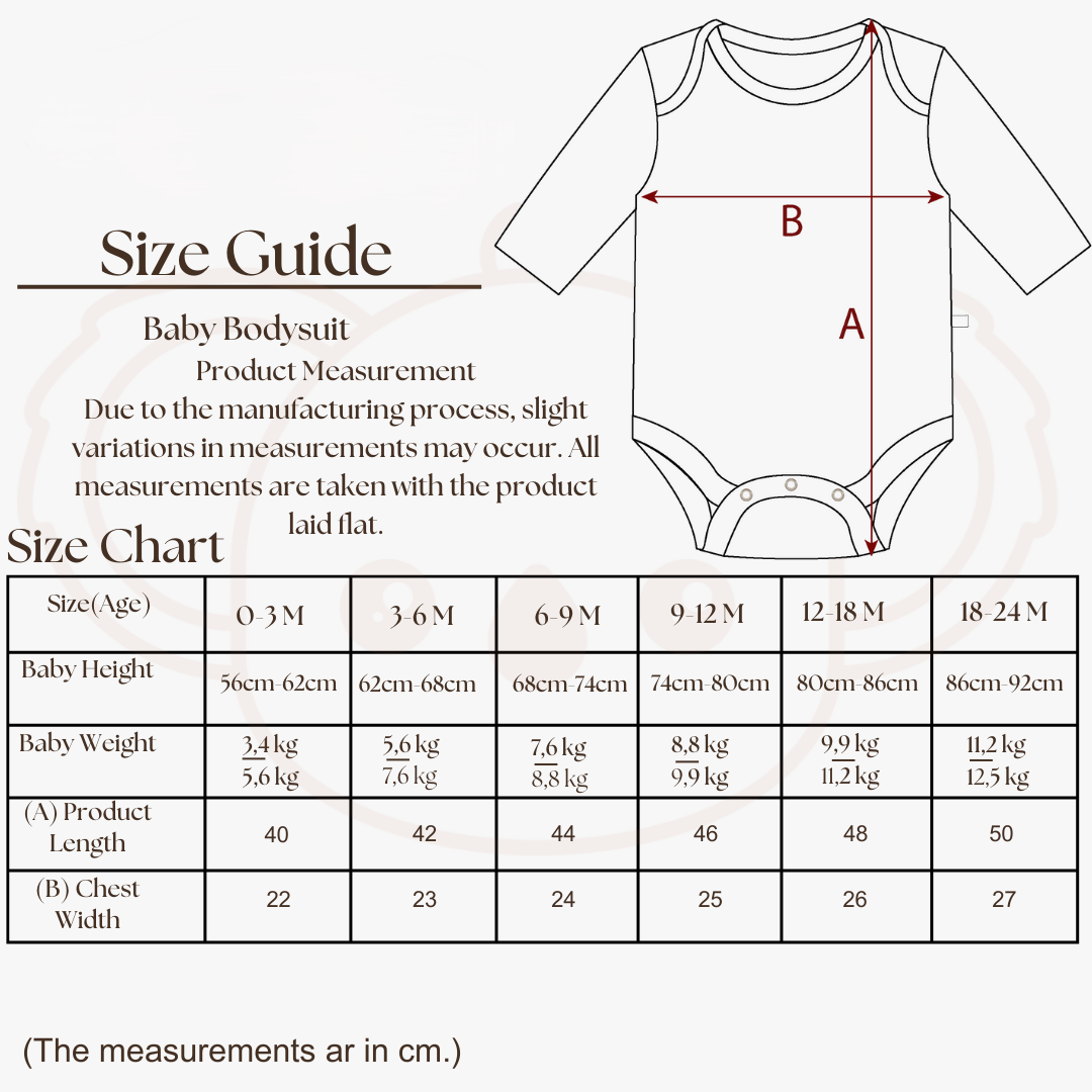 Baby Long Sleeve Bodysuit – 3 Pack (OCTOPUS – FISH – CRAB)