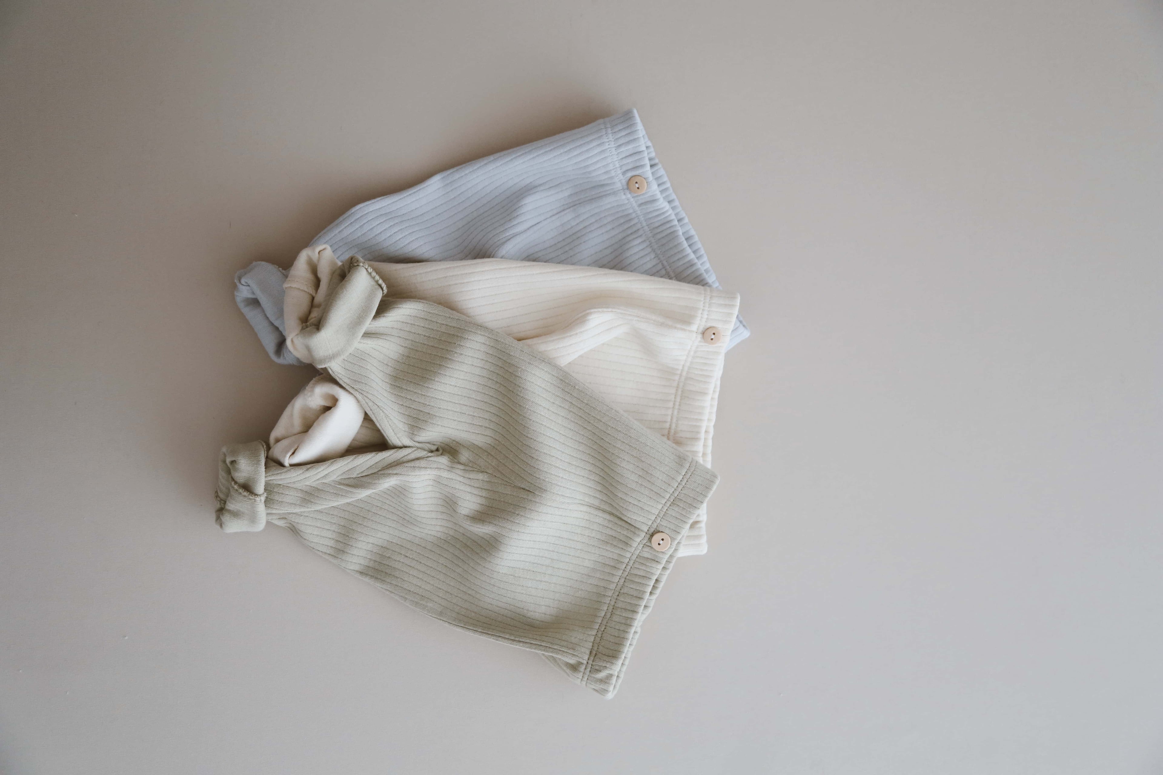 Ribbed Baby Leggings – 3 Pack