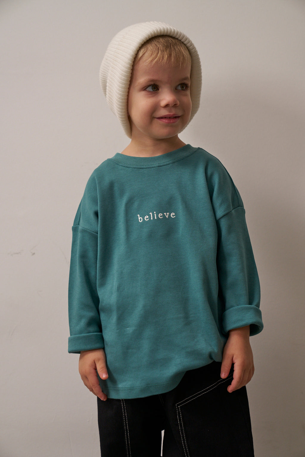 Long Sleeve T-Shirt – Believe