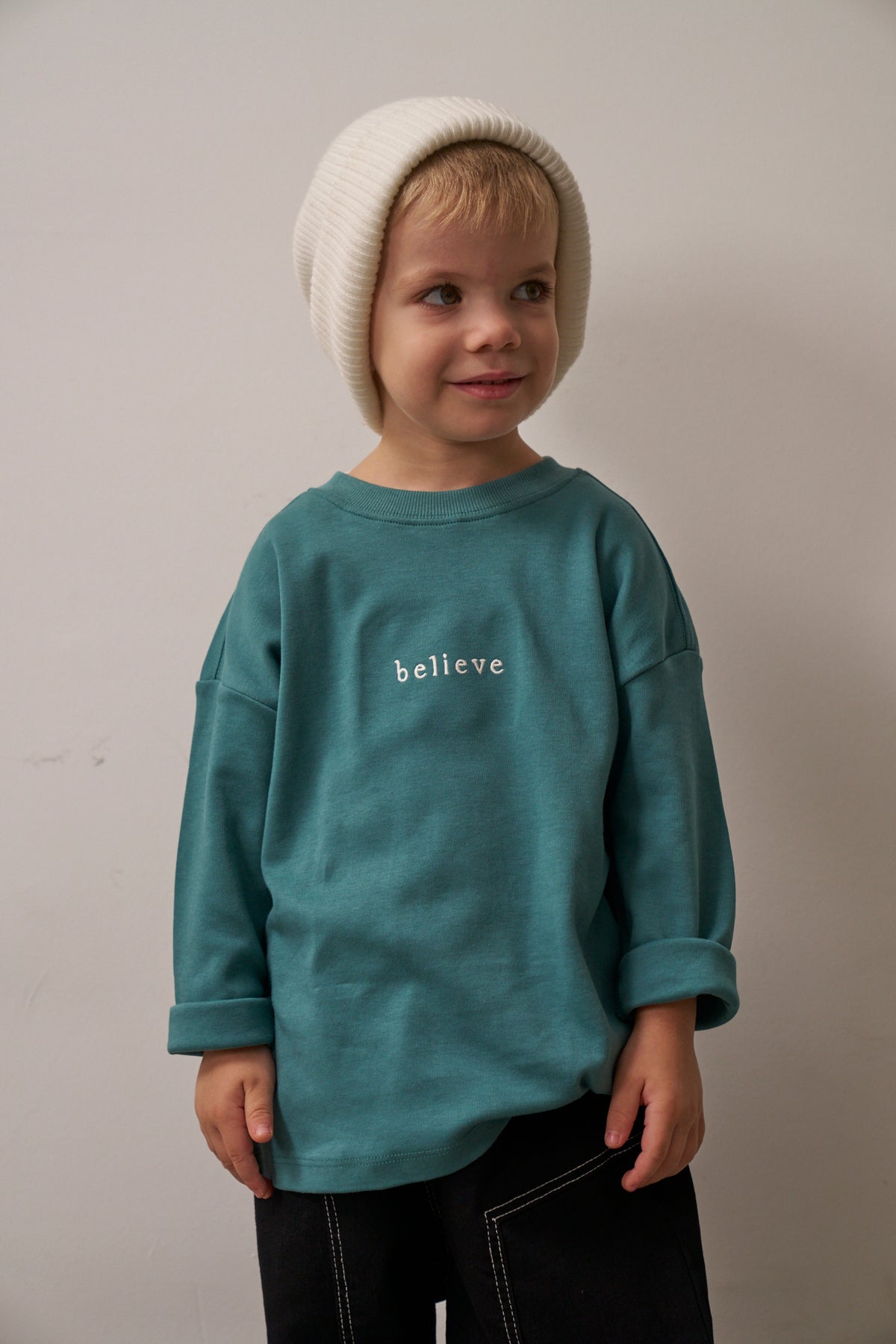 Long Sleeve T-Shirt – Believe