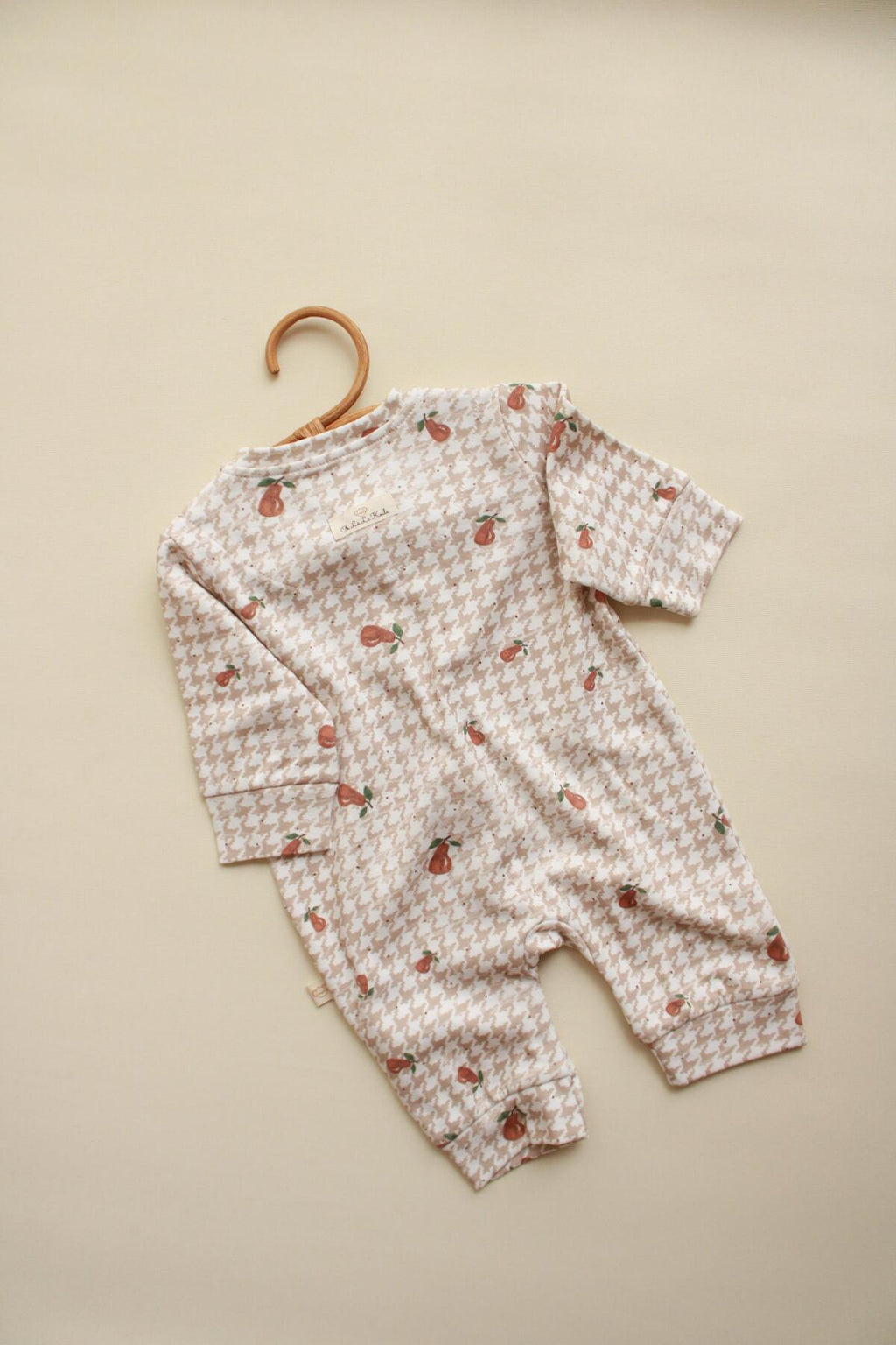 Baby Cotton Romper (Pear)