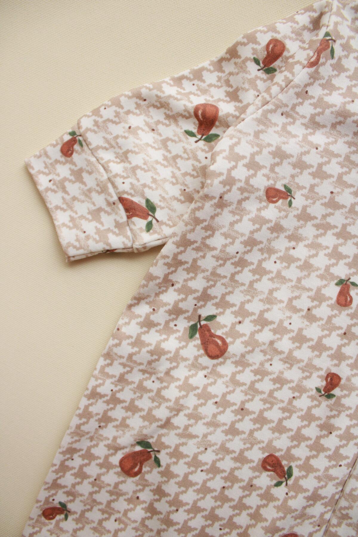 Baby Cotton Romper (Pear)