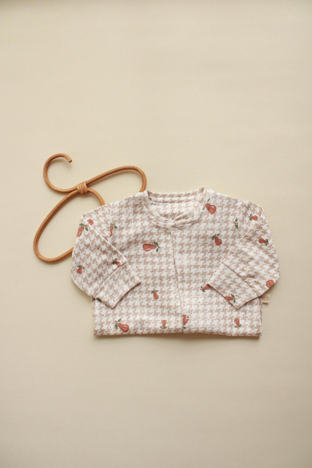 Baby Cotton Romper (Pear)