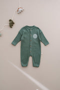 Baby Cotton Romper (Green)