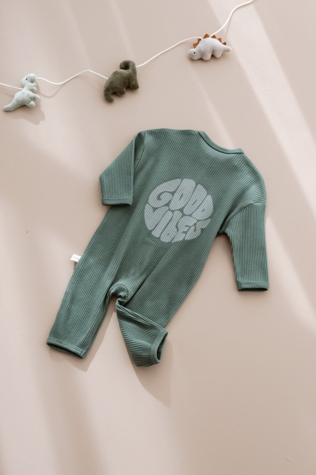 Baby Cotton Romper (Green)