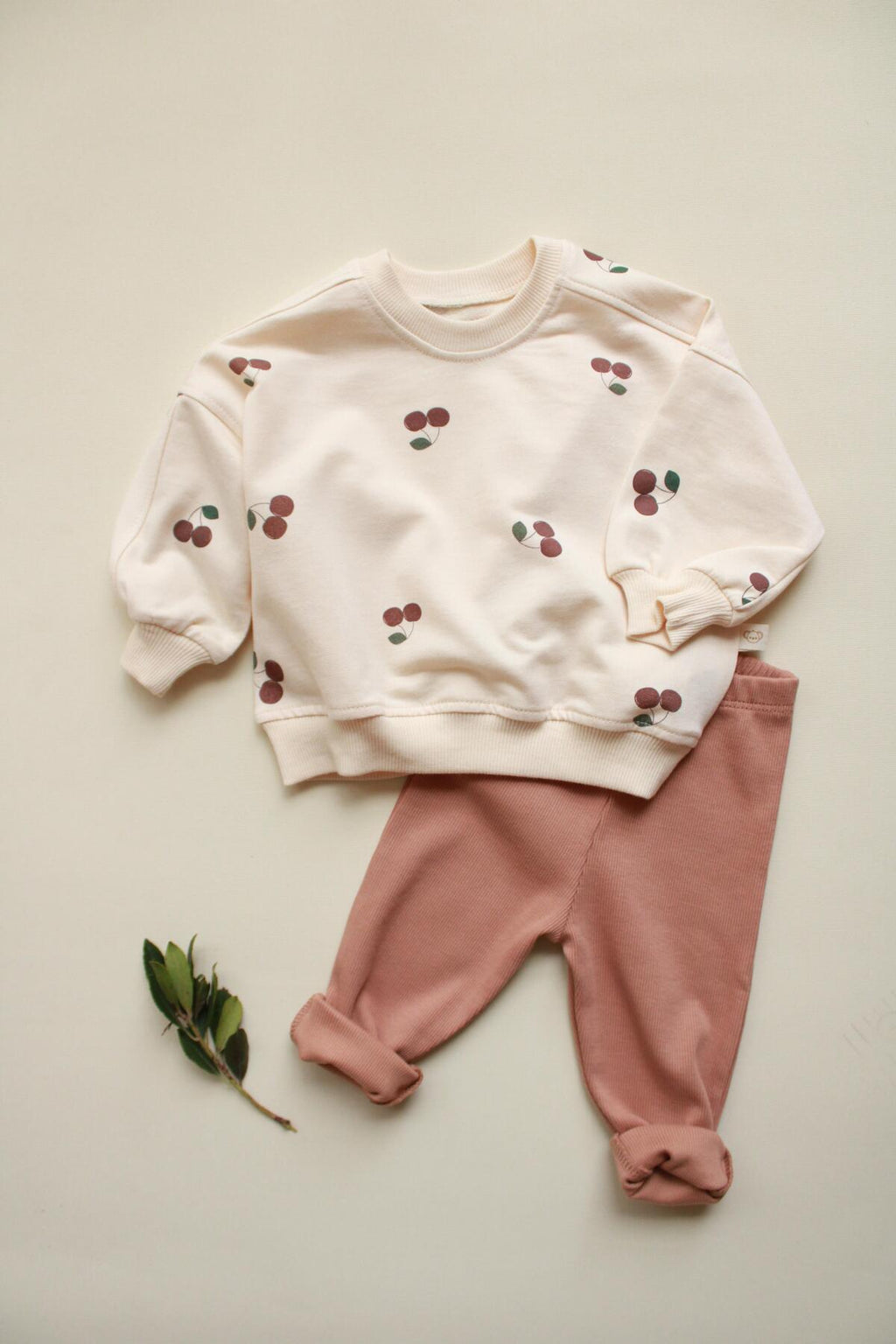 Baby & Toddler Cherry Print Set