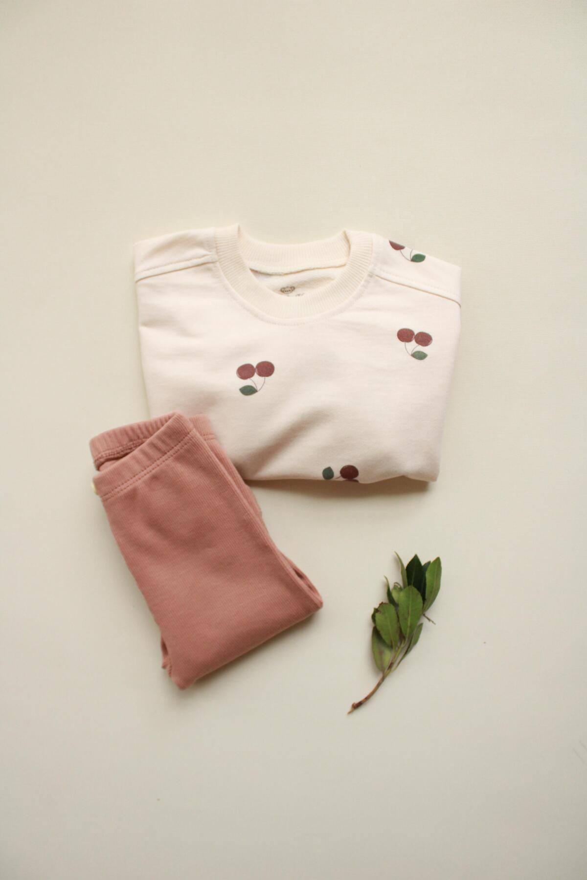 Baby & Toddler Cherry Print Set