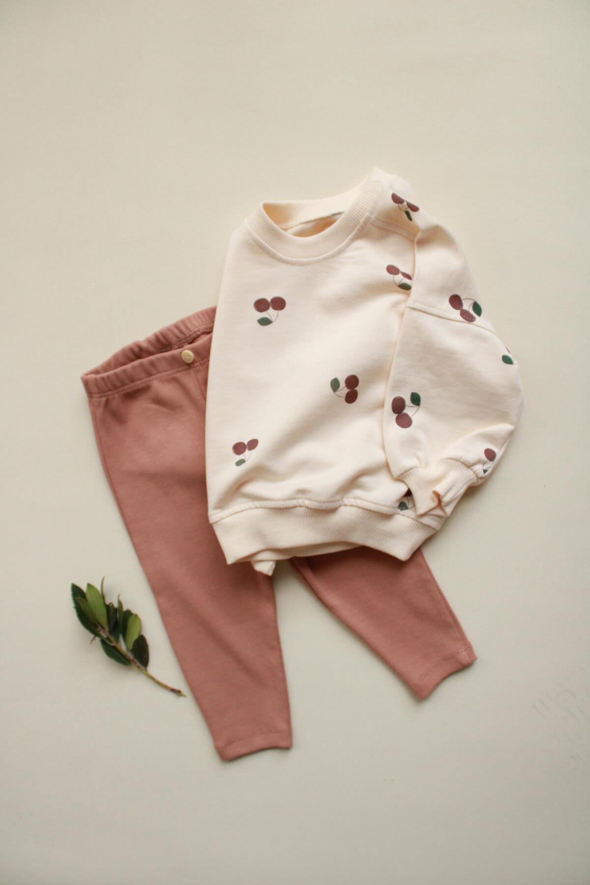 Baby & Toddler Cherry Print Set