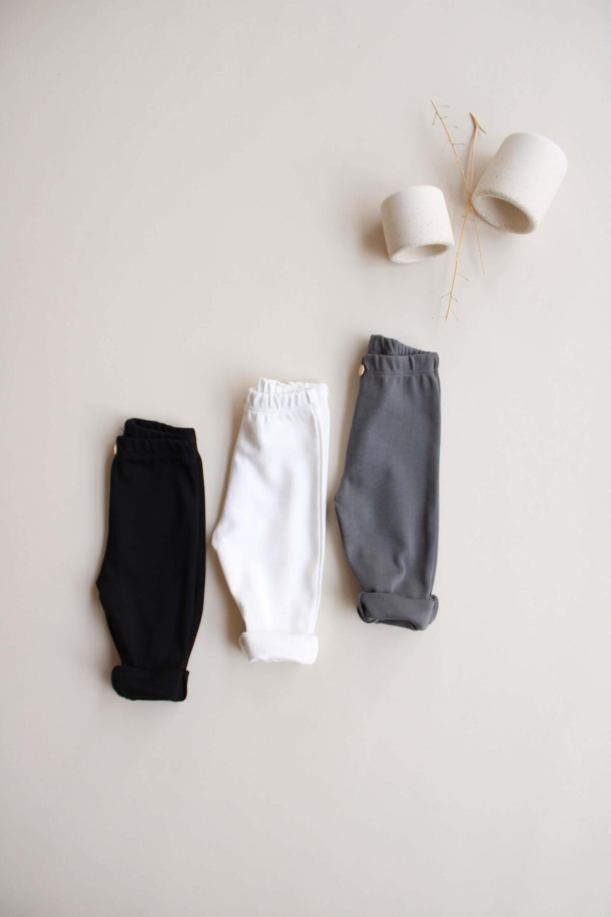 Baby Cotton Pants – 3 Pack