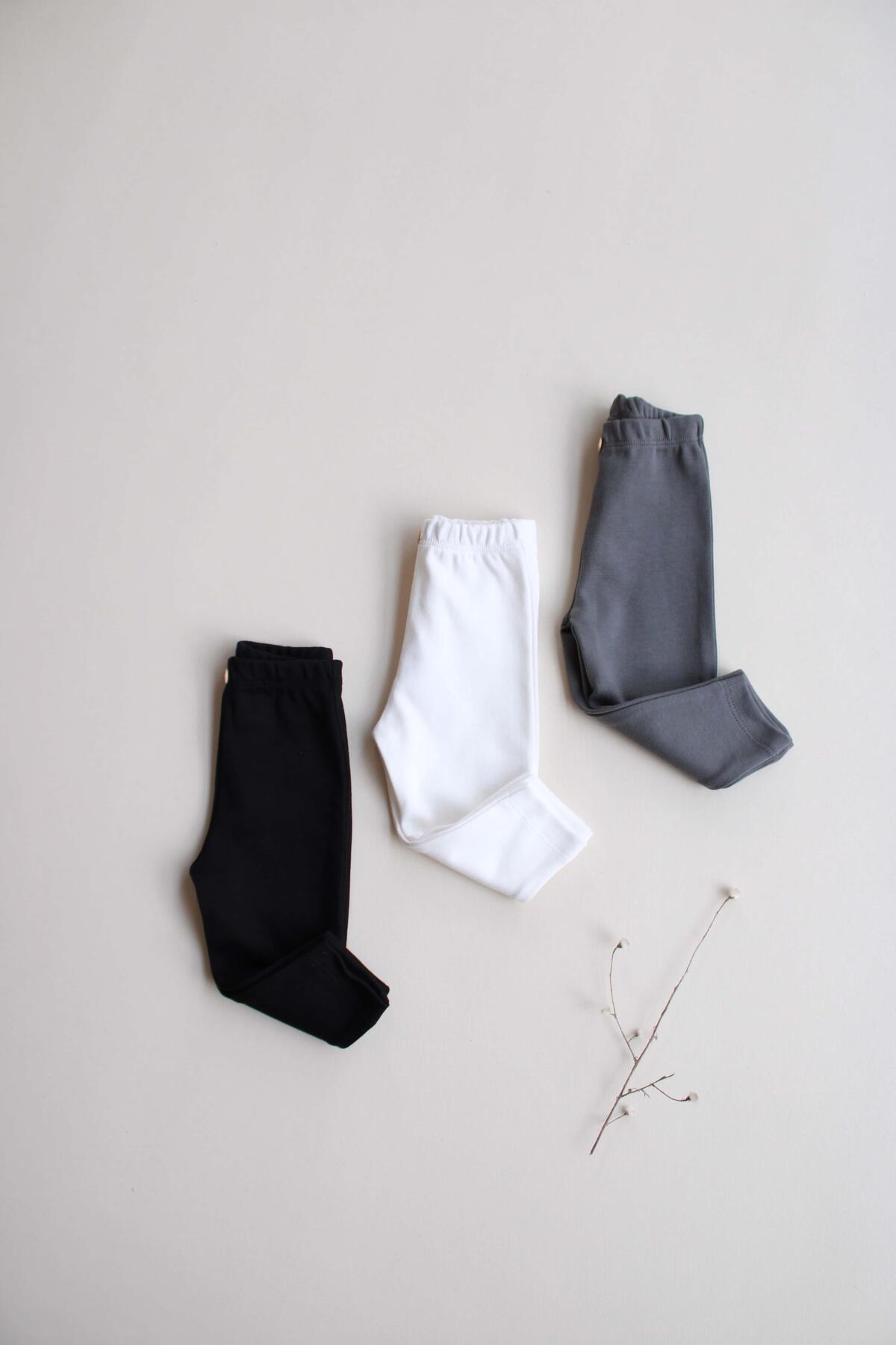 Baby Cotton Pants – 3 Pack