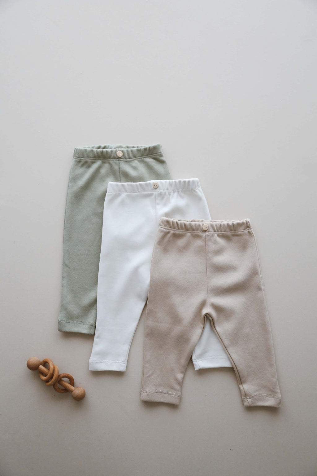 Baby Cotton Pants – 3 Pack