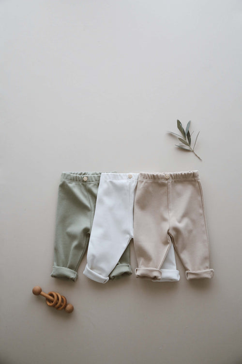 Baby Cotton Pants – 3 Pack
