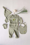 Newborn 5-Piece Cotton Set (Avocado)