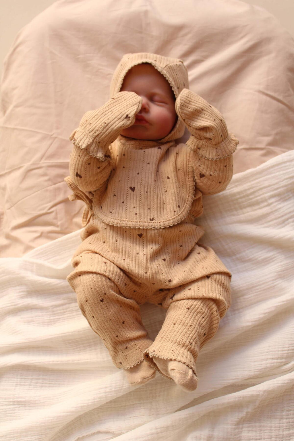 Newborn 5-Piece Cotton Set (Heart)