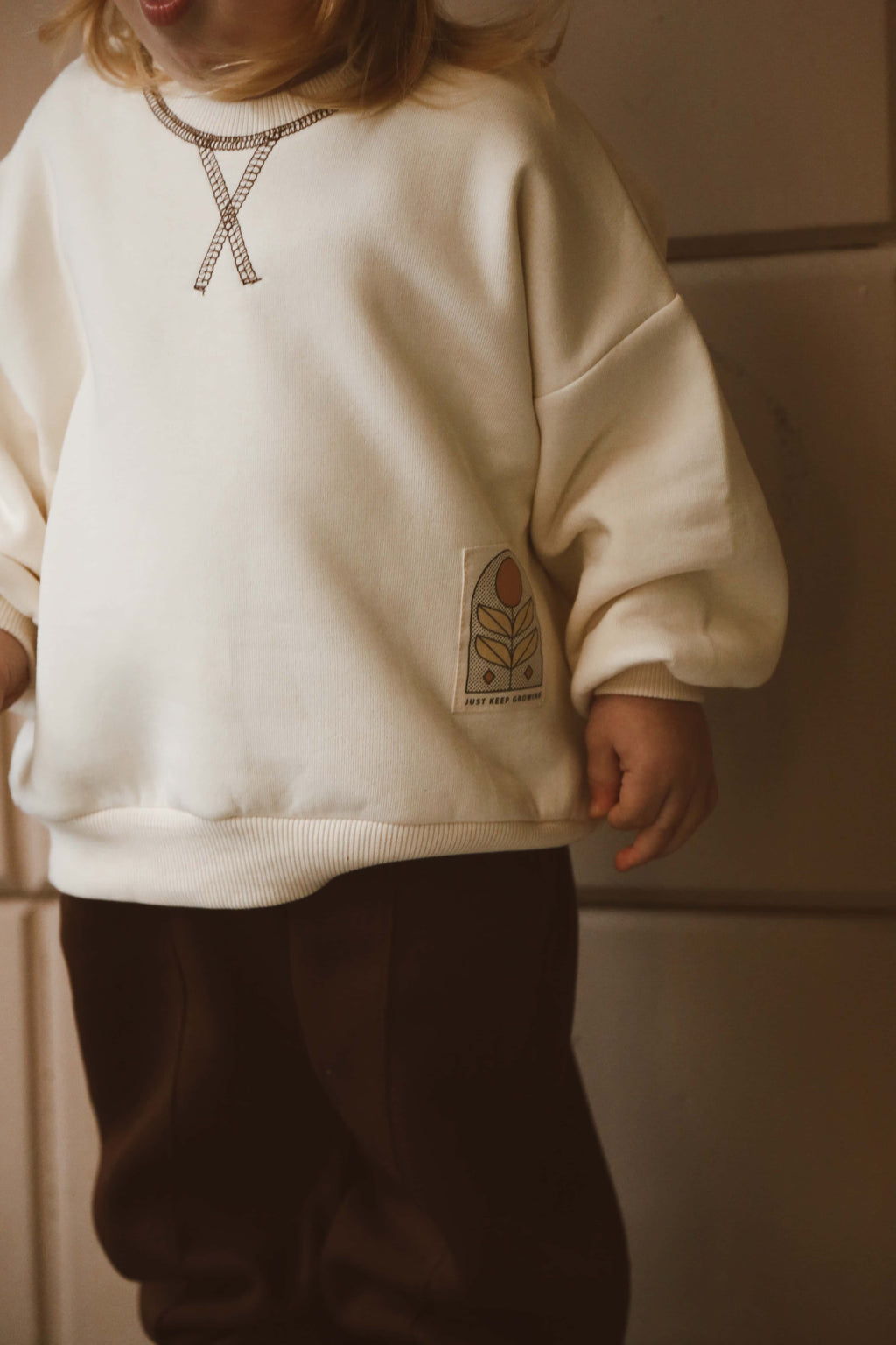 Brown Sweat & Jogger Set