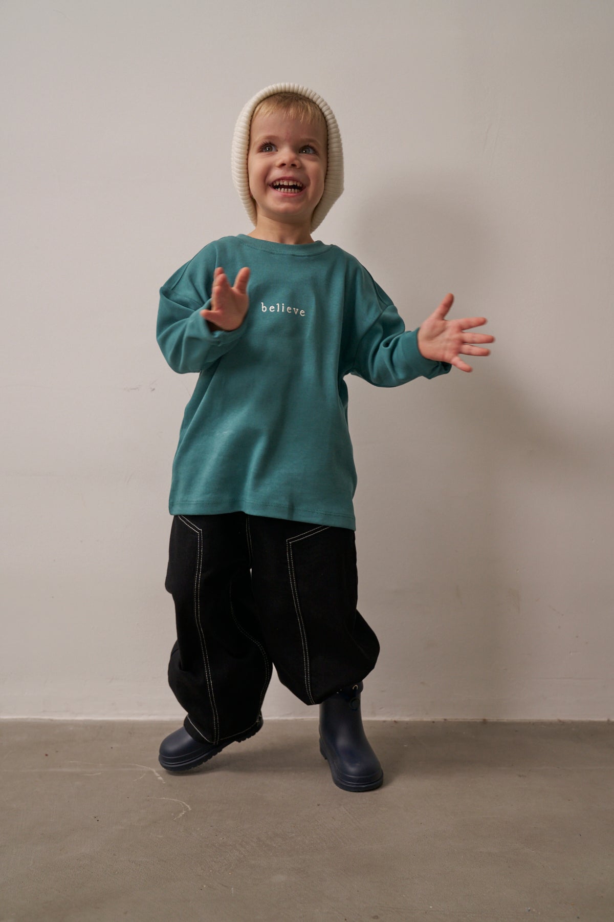 Kids Relaxed Fit Denim Jeans