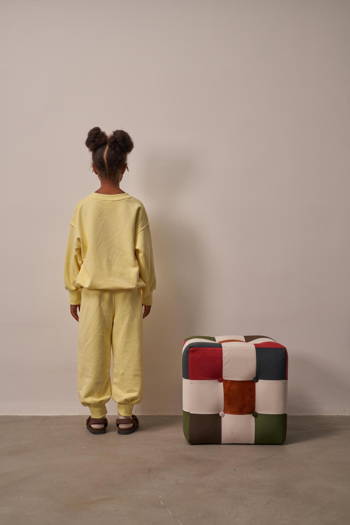 Yellow Sweat & Jogger Set