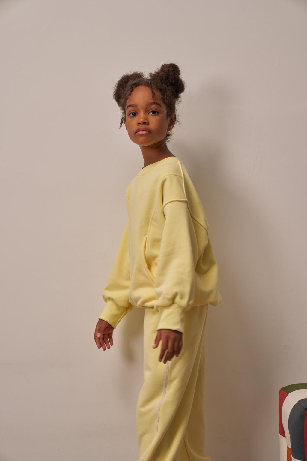 Yellow Sweat & Jogger Set